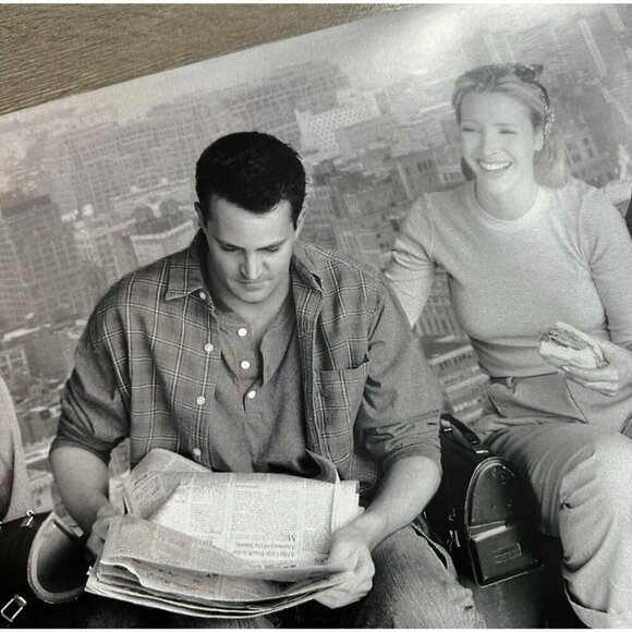 Y2K Friends TV Show Poster New York City Lunch Atop a Skyscraper 36x12 Rolled - Picture 6 of 7